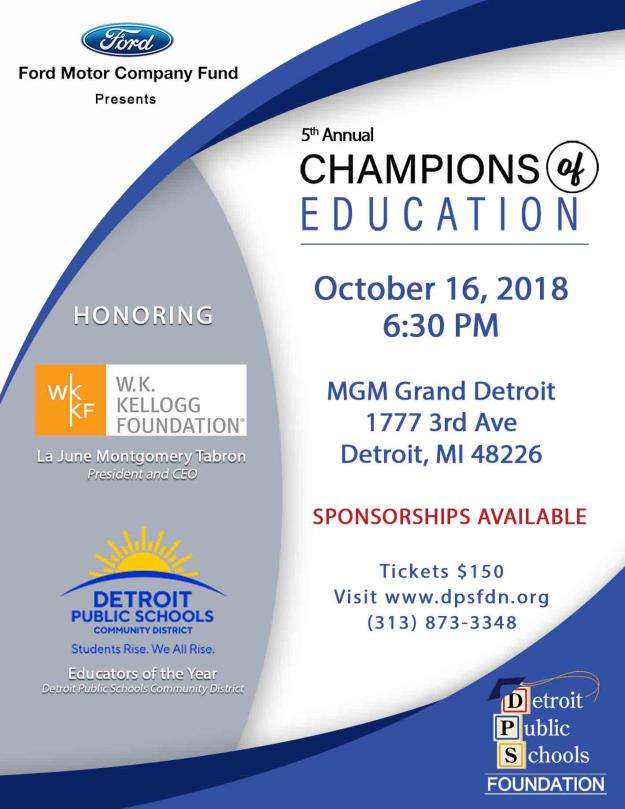 5th Annual Champions of Education