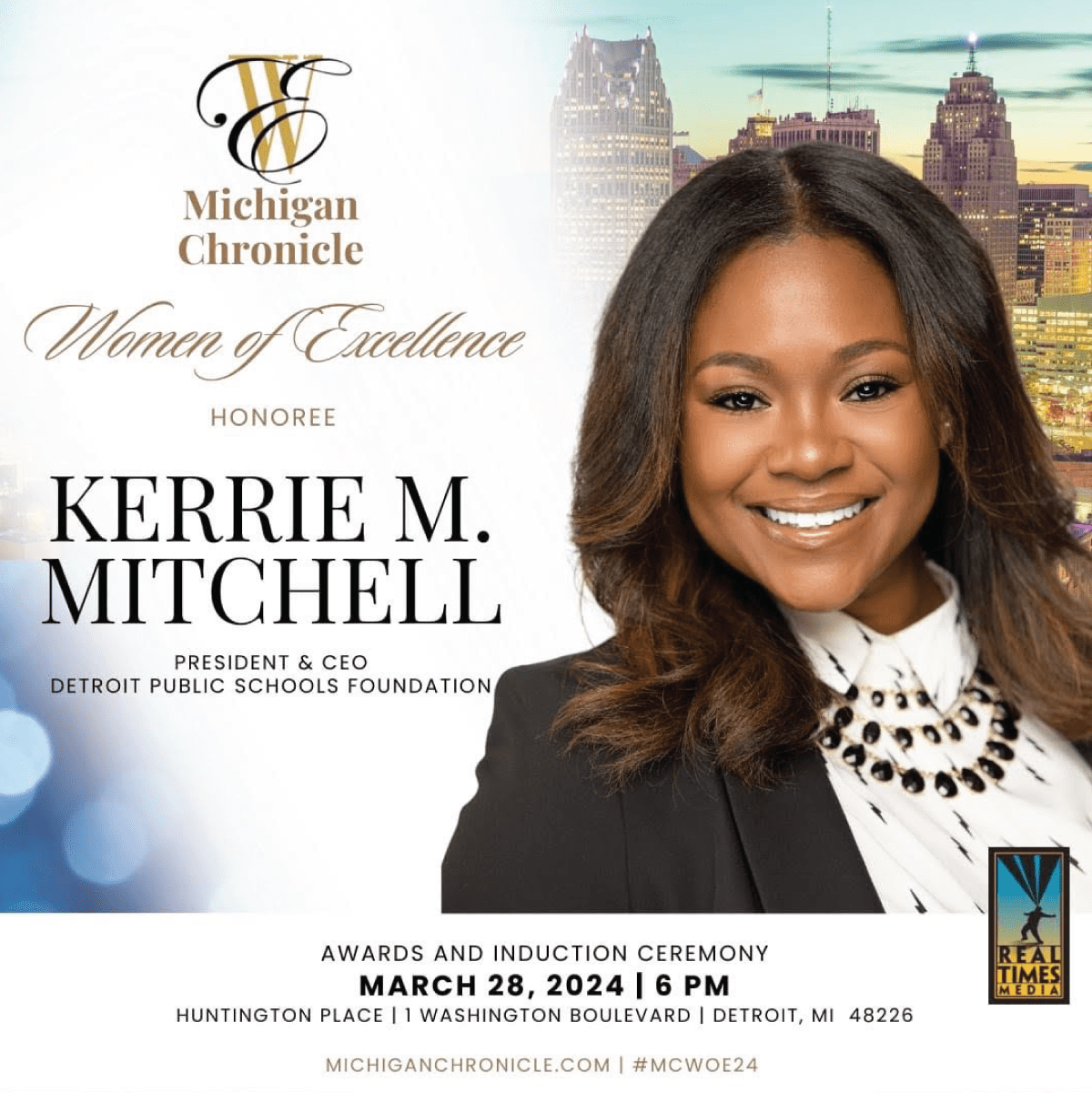 Kerrie Mitchell Joins Other African American Pioneers as a Woman of Excellence